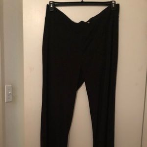 Black Wide Waist Palazzo pants